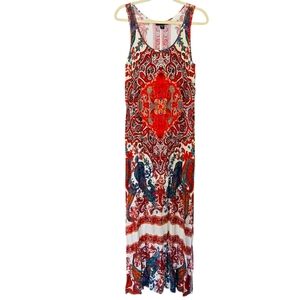 Karen Kane Paisley Print Maxi Dress (Size Medium)